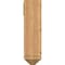 Ekena Millwork Balboa Arts and Crafts Smooth Bracket w/ Offset Brace, Western Red Cedar, 7 1/2"W x 28"D x 28"H BKT0806X28X28BOA03SWR - alternate 4